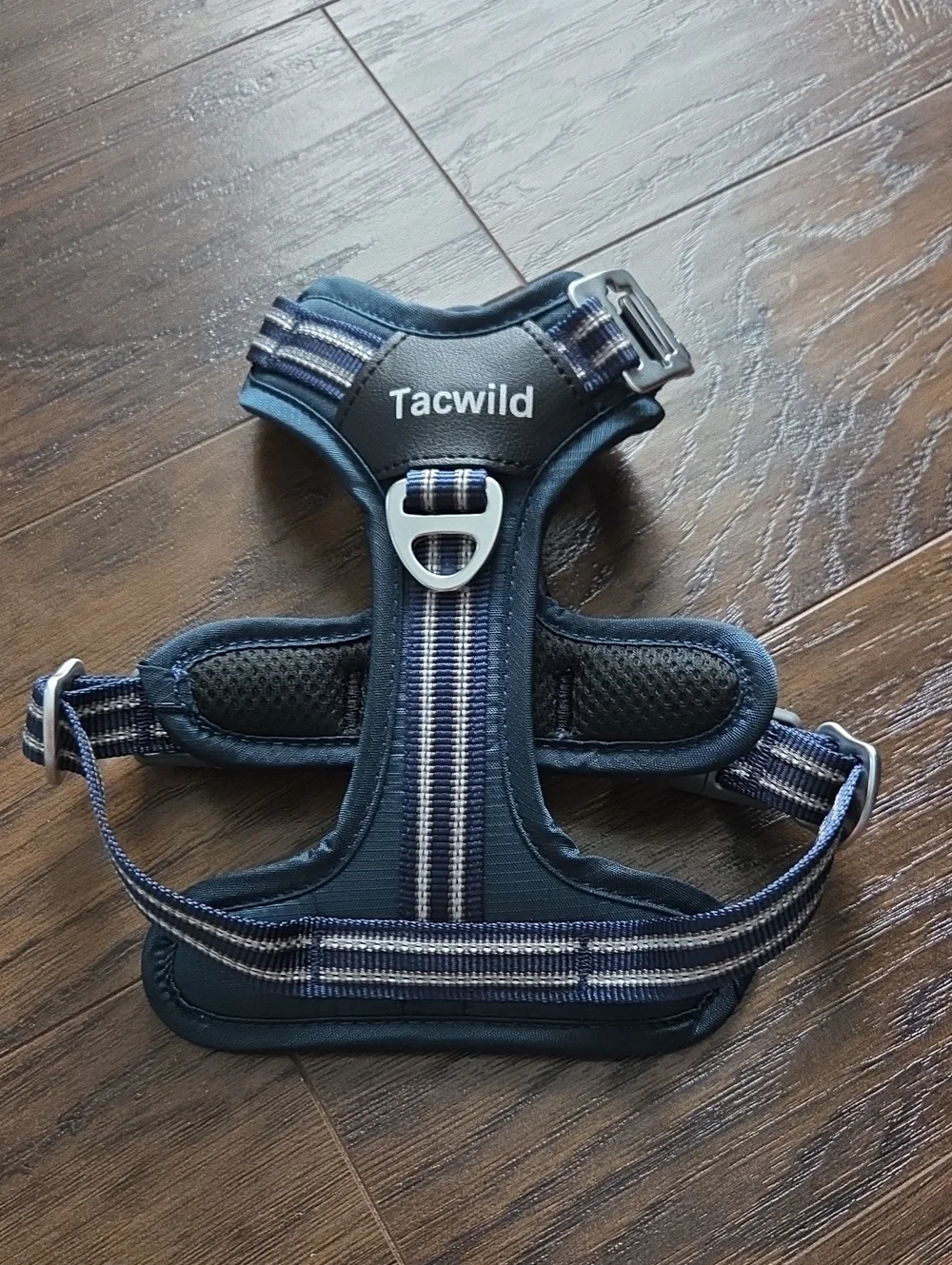 Tacwild Navy Blue Reflective Dog Harness